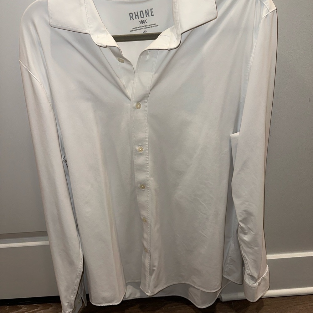 Rhone Men's White Shirt